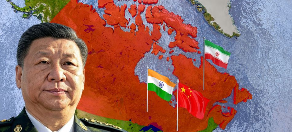 Canada will be taken over by China, India and Iran through their military