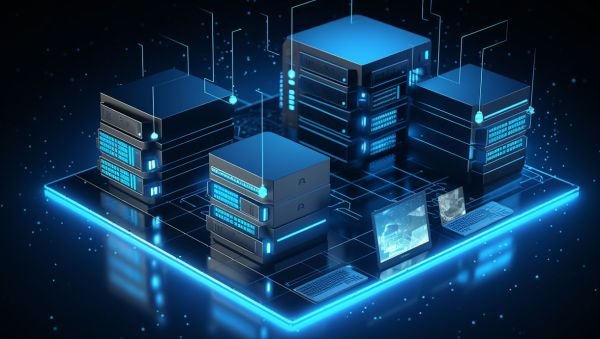 Concept of a stack of web servers for web hosting