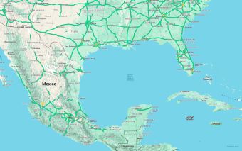 The renaming of the Gulf of Mexico to the Gulf of America