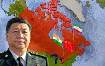 Canada will be taken over by China, India and Iran through their military